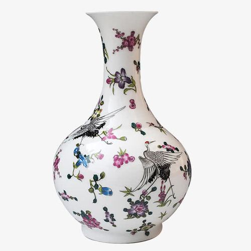 陶瓷手绘装饰花瓶